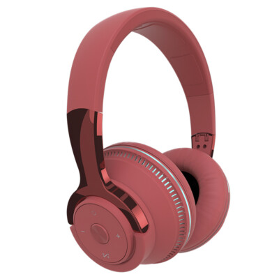 Wireless Bluetooth 5.1 Headphones Over Ear LED Headset Stereo Noise Cancelling
