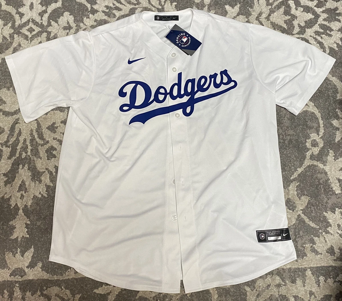 black blue dodgers jersey