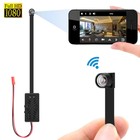 1080P HD Wireless Mini Camera WIFI IP Nanny Cam DIY Screw Pinhole Video DVR