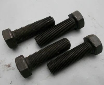 J.B.S Hex Head Bolt 9/16"- 18 x 2" Long "4 Bolts" Grade 8 9/16-18x2