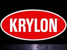 KRYLON Spray Paint - Original Vintage 1970's Racing Decal/Sticker - 7 inch size