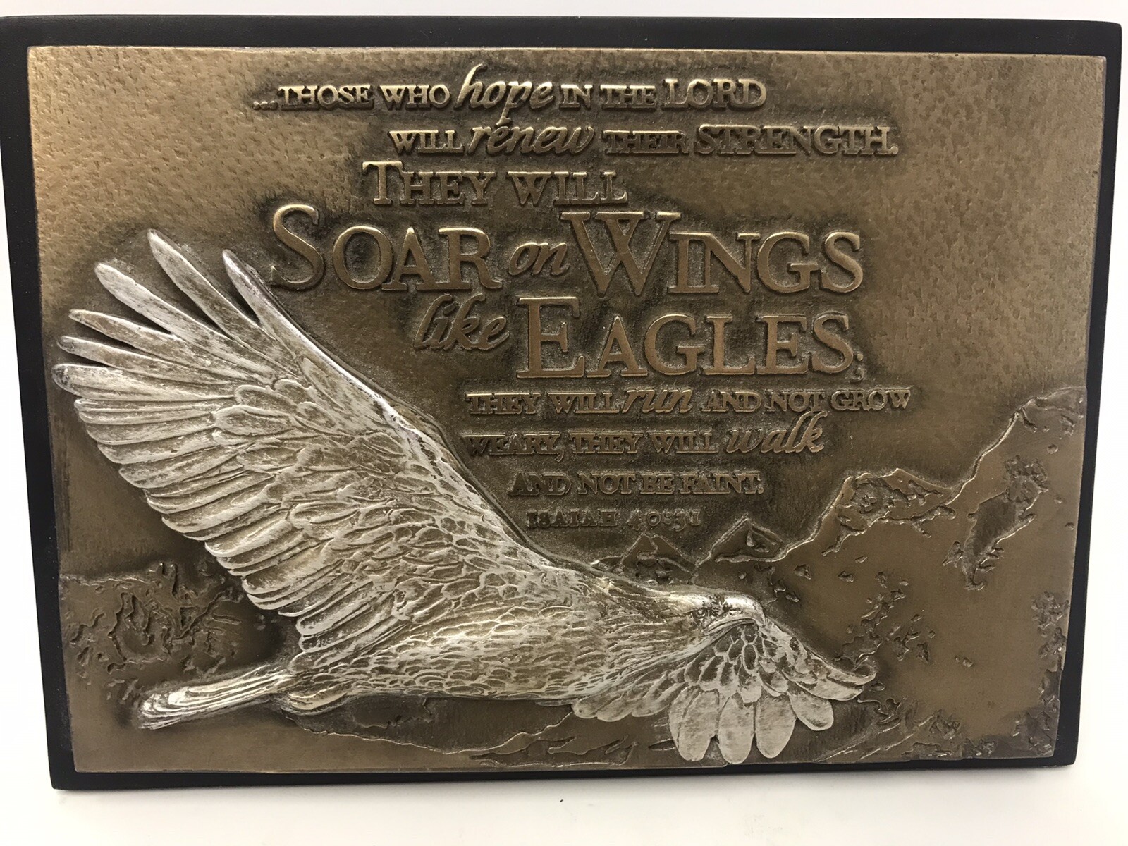 Lighthouse Christian Isaiah 40 31 Soar on Wings Like Eagles Wall Art Decor