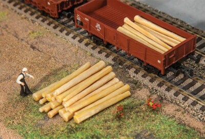 Faller HO Scale Logs 1-9/16'' 4cm Long - 20 per package - 272-180925