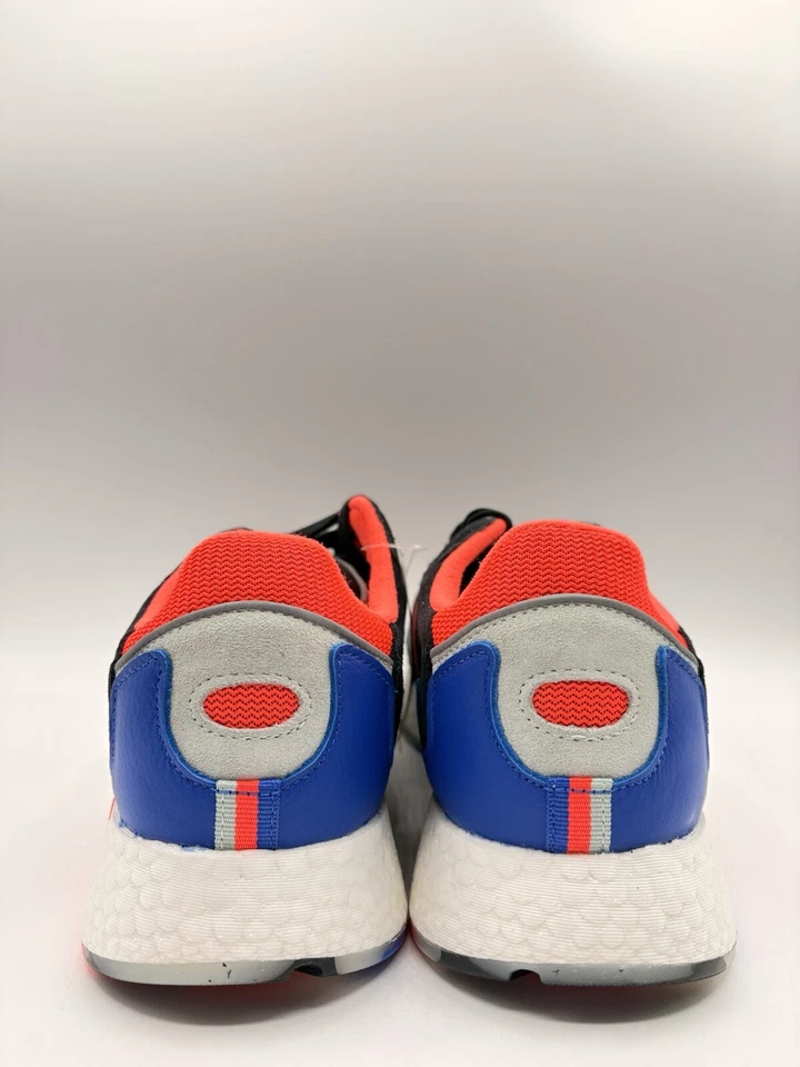 Adidas Men's Tresc Run Originals Multiple Sizes Solar Red Hi-Res Blue |EF2825| - Image 4 of 4