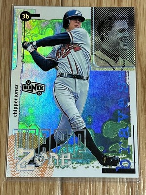 1999 UD Ionix Warp Zone Chipper Jones 748934 | eBay