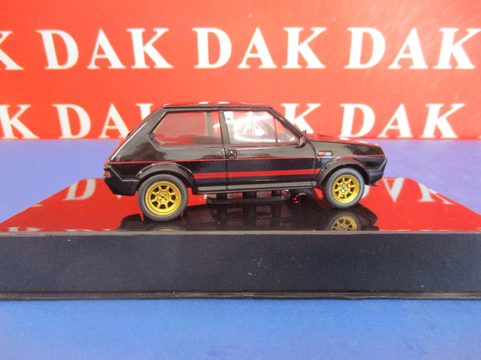 Die cast 1/43 Modellino Auto Fiat Ritmo Abarth Gr2 Black 1979 by Ixo - Immagine 4 di 4
