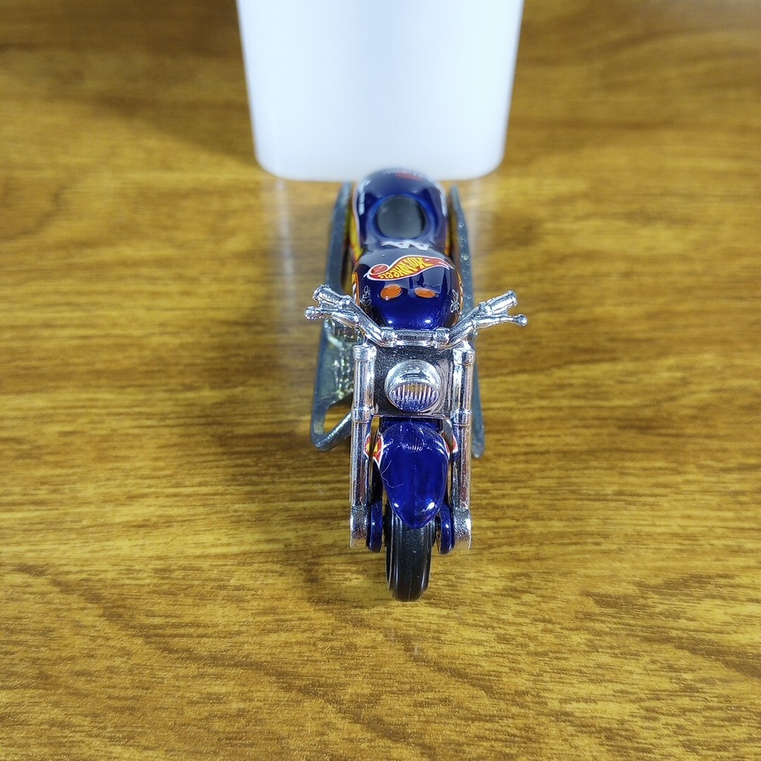 Hot Wheels Vintage Pro Racing Scorchin' Scooter Dark Blue #44 Race