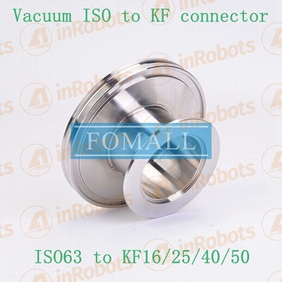 1PC Vacuum reducing joint ISO to KF transition flange ISO63 to KF16/25/40/50