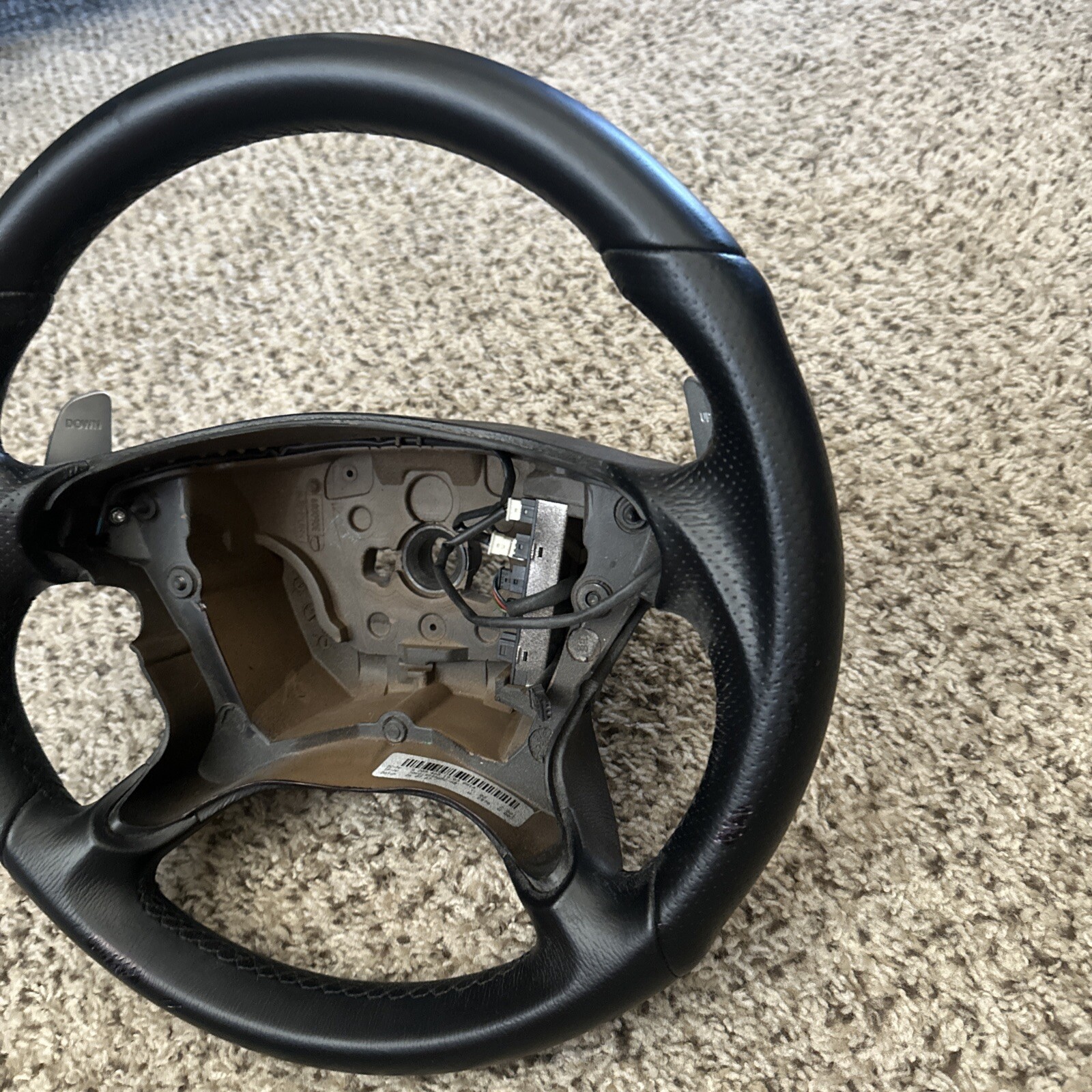 Mercedes Leather Steering Wheel OEM Amg No Brabus Clk 55 Cls 500