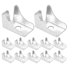 12 Pcs Storage Organizer Cabinet Shelf Clip Metal Supports Shelves Clips