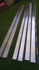 NEU 400cm x 12cm x 3cm Aluminium Mauerabdeckung U-Profil Attika Ortblech Traufe