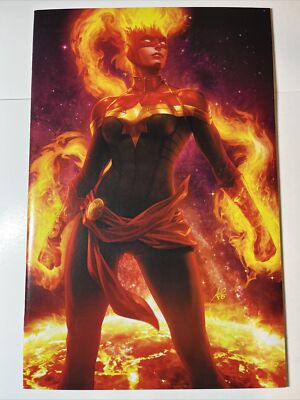 Captain Marvel #1 Stanley Artgerm Binary Virgin Variant NEAR MINT