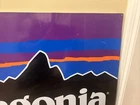Vintage Advertising Patagonia Tin/Metal Original Display Sign (35x21 inches)
