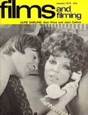 JOAN COLLINS - ALAN PRICE - Vintage British Magazine Films & Filming (MINT) C#26