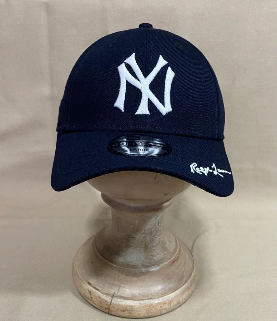 Polo Ralph Lauren Men’s MLB NY Yankees New Era Fitted Hat Cap Navy, Size L
