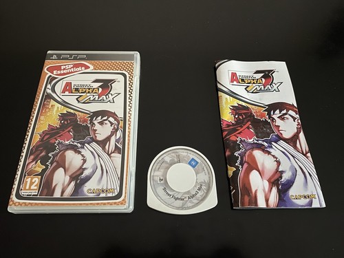 Street Fighter Alpha 3 Max Sur PSP – Complet PAL – Boîte Et Manuel En Très Bon état