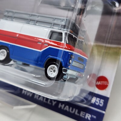 Hot Wheels Team Transport '70 Rover P6 G 2 HW Rally Hauler #55
