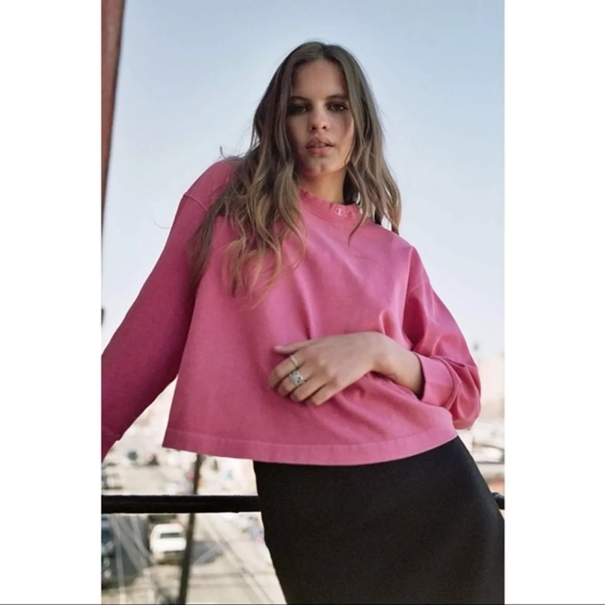 Champion heavyweight store mock neck