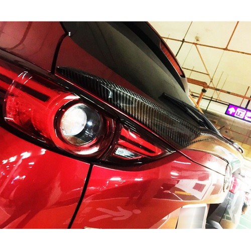 Glossy Black B-Look Rear Middle Trunk Spoiler For Mazda CX-5 CX5 2nd Hatchback - Picture 11 of 12