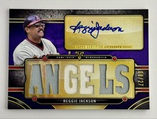 2024 Topps Triple Threads - Reggie Jackson Auto Relics Legends Amethyst 🟣 /27