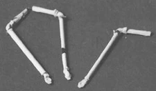 Detail Associates 1508 HO Scale Air Hoses -- MU pkg(16)