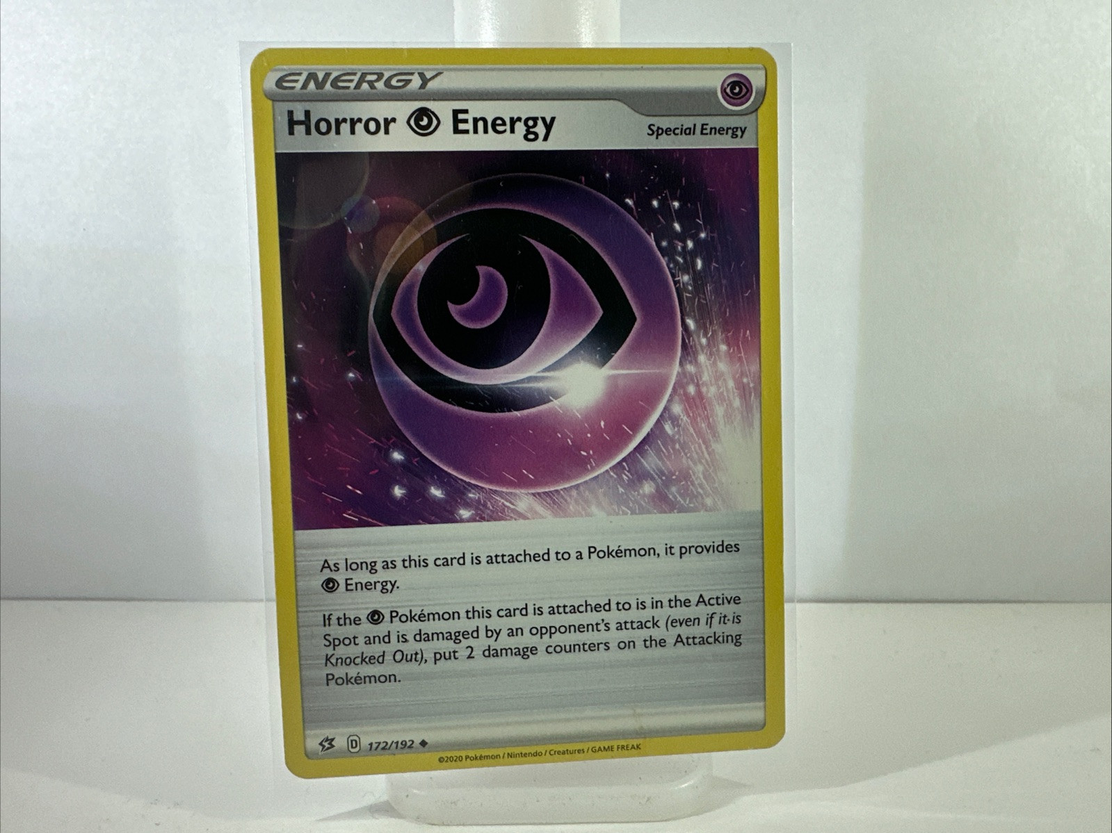 Horror Psychic Energy #172/192 Rebel Clash Uncommon Pokemon Energy Card