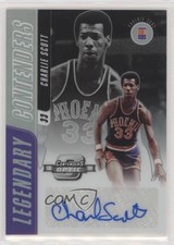 2018 Panini Contenders Optic Legendary 58/99 Charlie Scott #LC-CST Auto HOF uk2