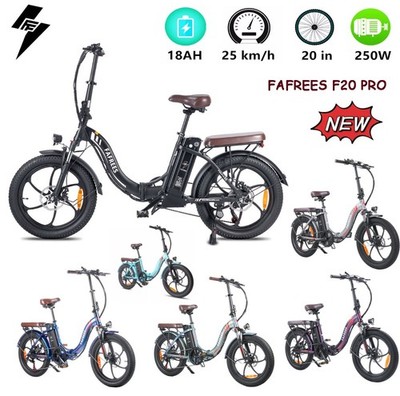 FAFREES F20 PRO 20 Zoll Elektrofahrrad 250W 36V18AH Pedelec Klapprad City E-Bike