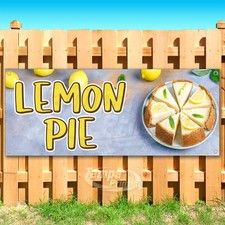 LEMON PIE Advertising Food Dessert Vinyl Banner Flag Sign USA SB10460