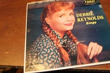 DEBBIE REYNOLDS SINGS CORAL 4 SONG 45 RPM RECORD  SAW A COUNTRY BOY / TAMMY MORE