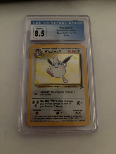 Wigglytuff graded CGC 8.5 for sale on eBay