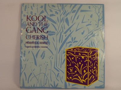 KOOL AND THE GANG CHERISH (245) 3 Track 12'' Single including Picture Sleeve DE-L