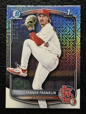 2025 Bowman Draft - Chrome Tanner Franklin #BDC-90 Mojo Refractor (RC) P0030