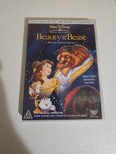 Beauty and the Beast Disney Special Limited 2 DVDs Region 4 Australia Good Cond.