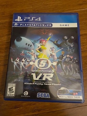 Space Channel 5 VR Playstation 4 (Hole Punched)