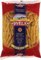 10X Pasta Divella 100% Italienisch N° 30 Penne Zitoni 500G