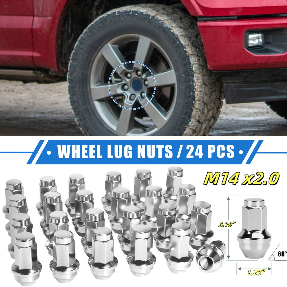M14x2 0 Lug Nuts