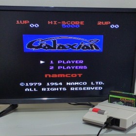 Nintendo Famicom Galaxian Galaga Star Luster Xevious NTSC-J Japanese Tested