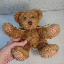Minky Schminky Teddy Bear Plush Stuffed Animal Soft Cuddly Toy Brown Tan