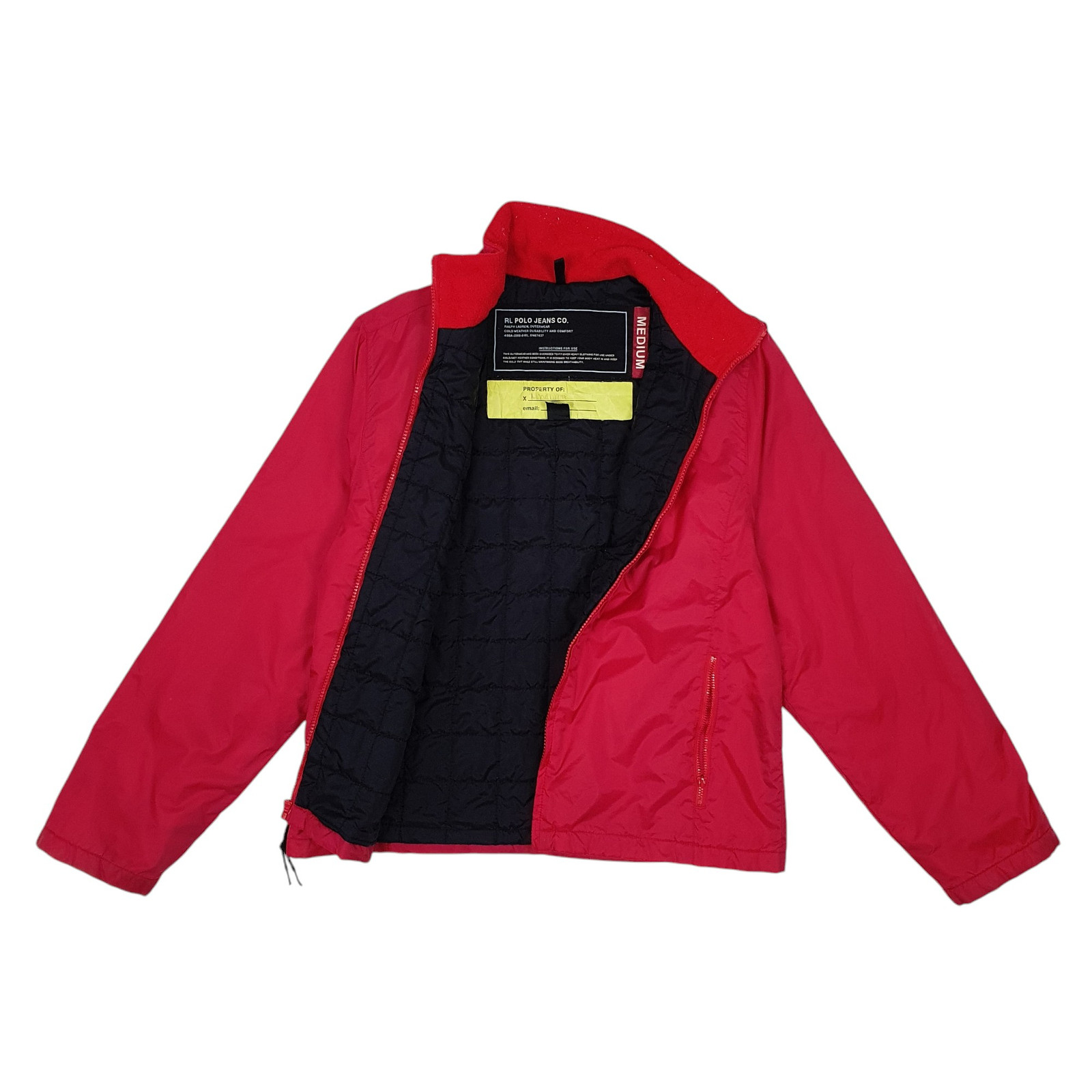 RALPH LAUREN Padded Jacket Coat Insulated Polo Jeans Womens M image 2