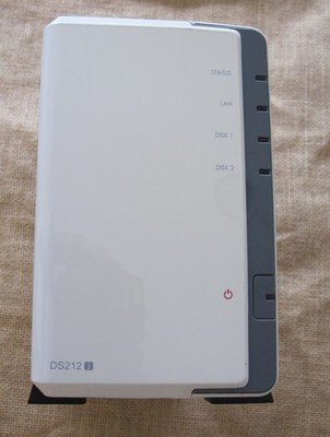 Synology DiskStation DS212j 2-Bay NAS--(without disks)- Empty enclosure
