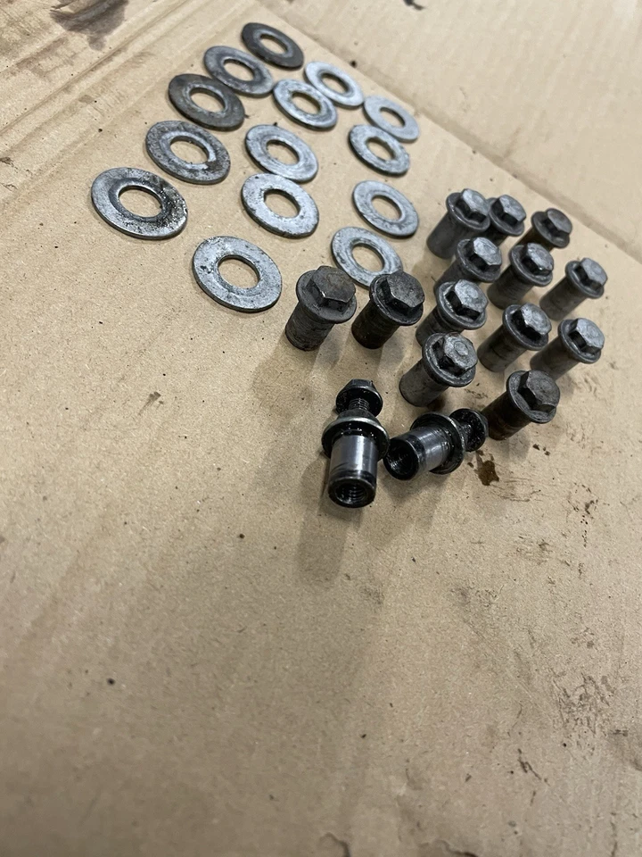 00-06 Bmw E46 325i M54b25 Valve Cover Nuts Bolts M54 330i M54b30 M52 E36 Set - Image 2 of 4