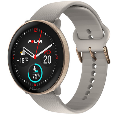 Polar Ignite 3 Uhr Smartwatch Sportuhr Multisportuhr GPS-Uhr greige sand
