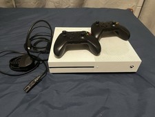 Microsoft Xbox One S 500GB White Home Gaming Console Controller with HDMI Cable