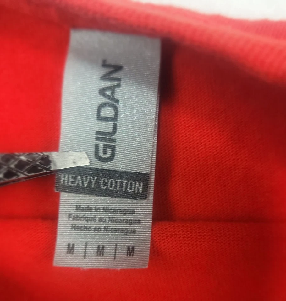 Camiseta Coca‐Cola Zero Sugar Roja Gráfica Gildan Algodón Pesado Niños Camiseta M Logo Foto 4 de 4