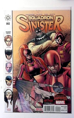 Squadron Sinister #2 2015 Marvel Hyperion Nighthawk Dr. Spectrum Whizzer Comic