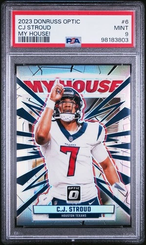 CJ Stroud - 2023 Donruss Optic My House Silver PSA 9 #6