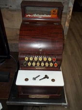 Antique Original Working Barber Shop National Cash Register Model 711