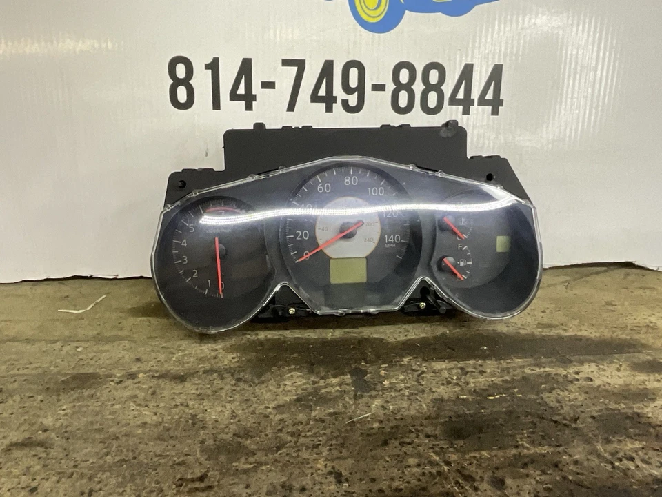 Nissan Altima 2006 cuadro de instrumentos panel de instrumentos 198122 kilometraje pieza OEM  Foto 4 de 4