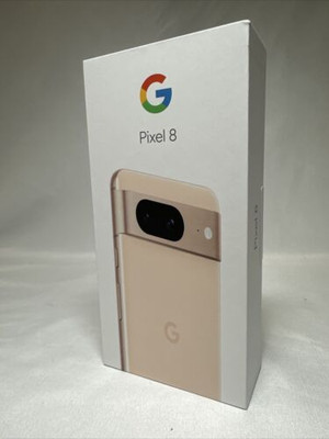 Google Pixel 8, 128 GB Pink ( Factory Unlocked) Smartphone, Sealed
